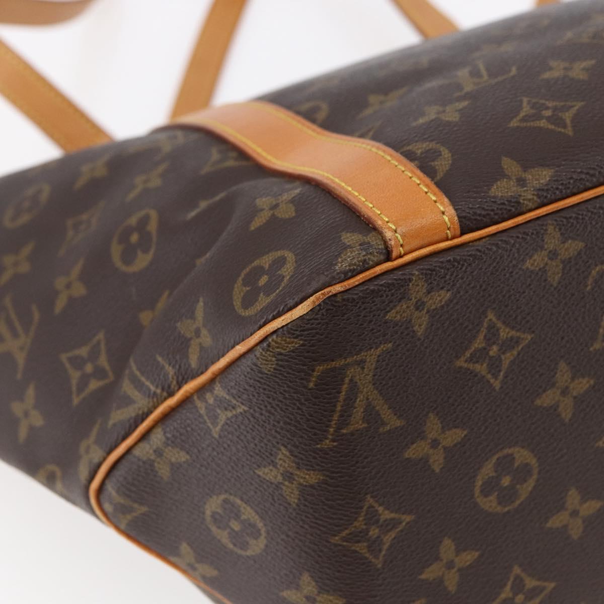 LOUIS VUITTON Monogram Sac Shopping Tote Bag M51108 LV Auth 147331