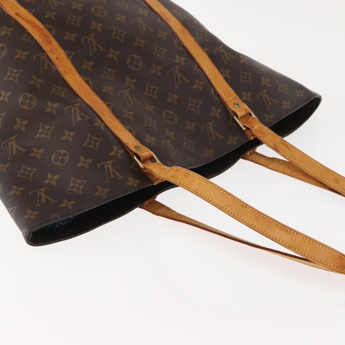 LOUIS VUITTON Monogram Sac Shopping Tote Bag M51108 LV Auth 147332