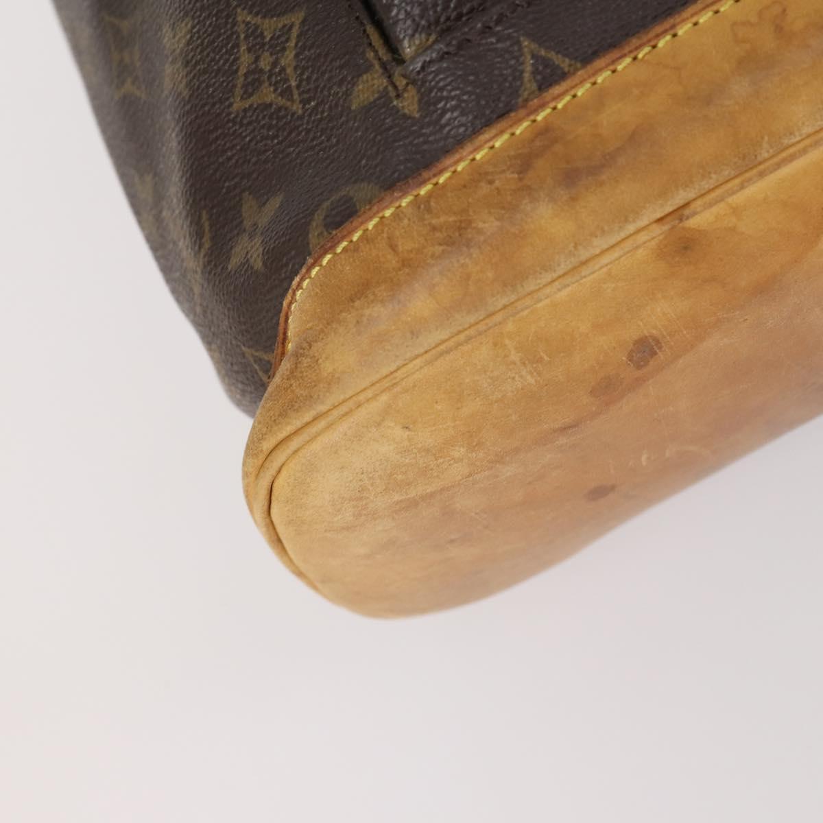 LOUIS VUITTON Monogram Montsouris GM Backpack M51135 LV Auth 147334