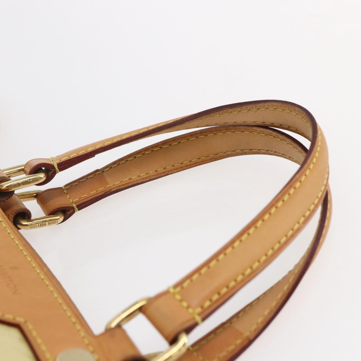 LOUIS VUITTON Monogram Vernis Blair MM Hand Bag Broncorail M91456 LV Auth 147337