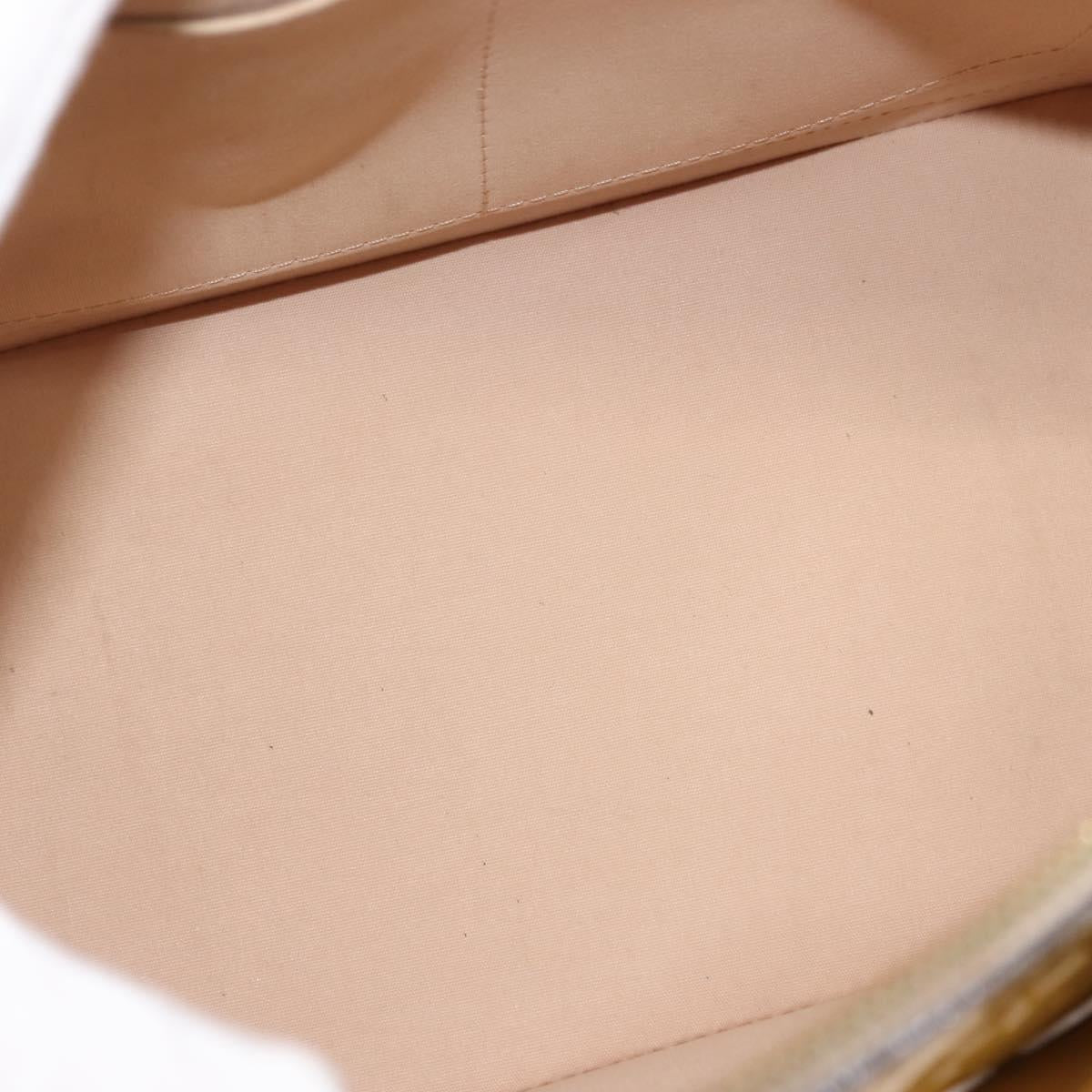 LOUIS VUITTON Vernis Alma PM Hand Bag 2way Rose Florentin M90170 Auth 147339