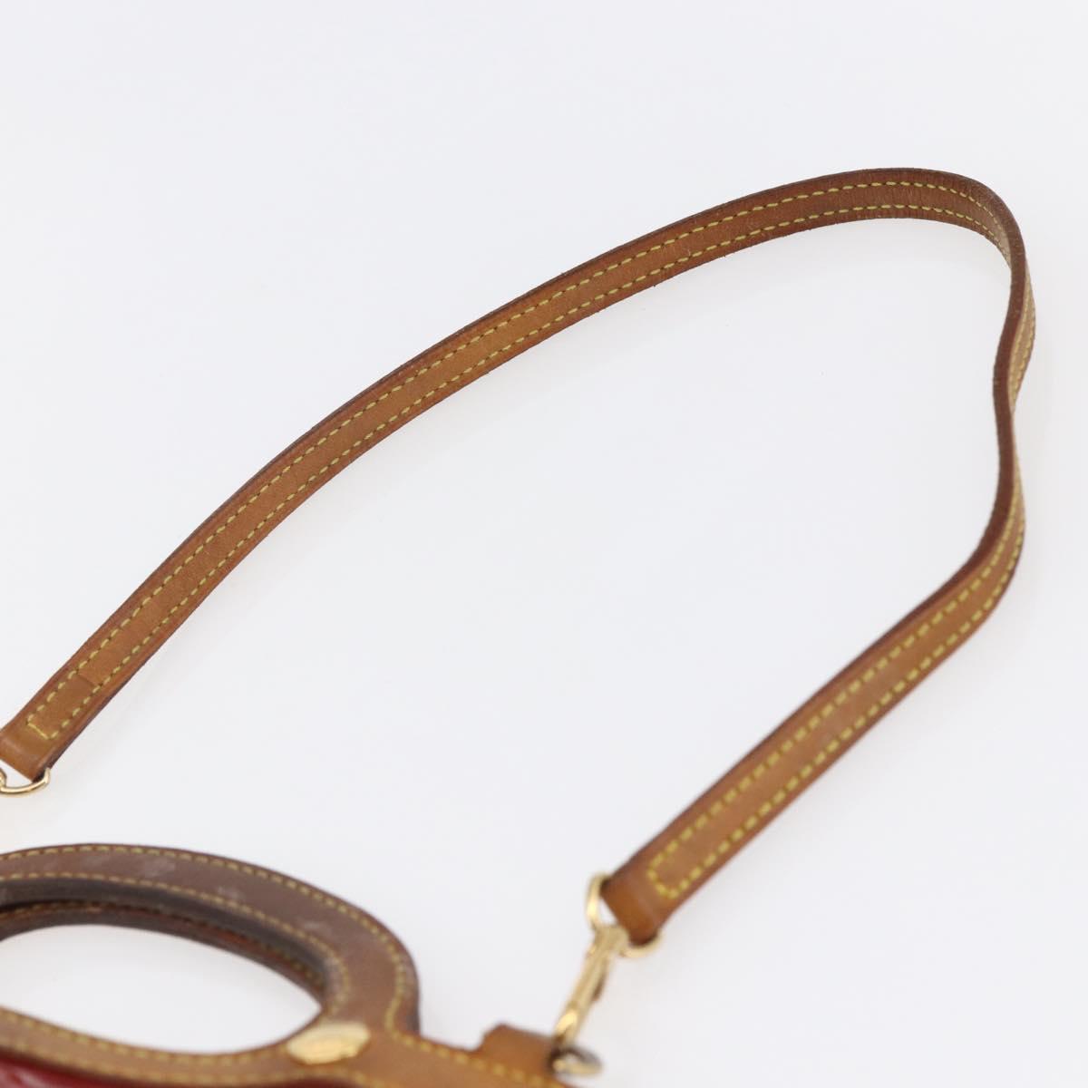 LOUIS VUITTON Monogram Vernis Roxbury Drive Bag Pomme D'amour M91987 Auth 147344