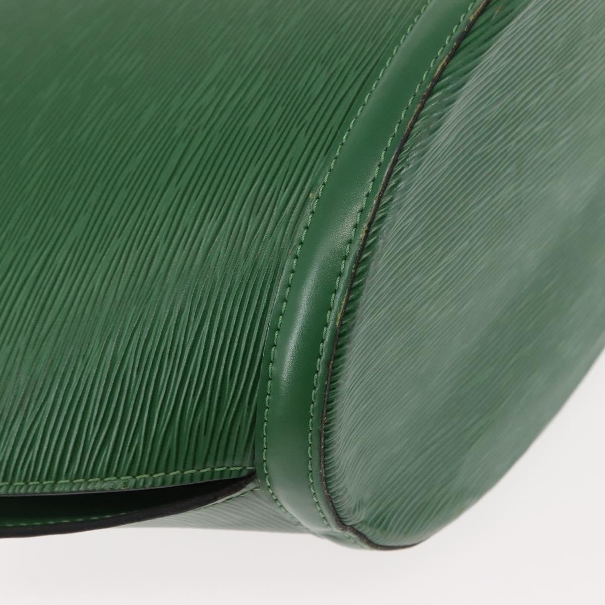 LOUIS VUITTON Epi Saint Jacques Shopping Shoulder Bag Green M52264 Auth 147345