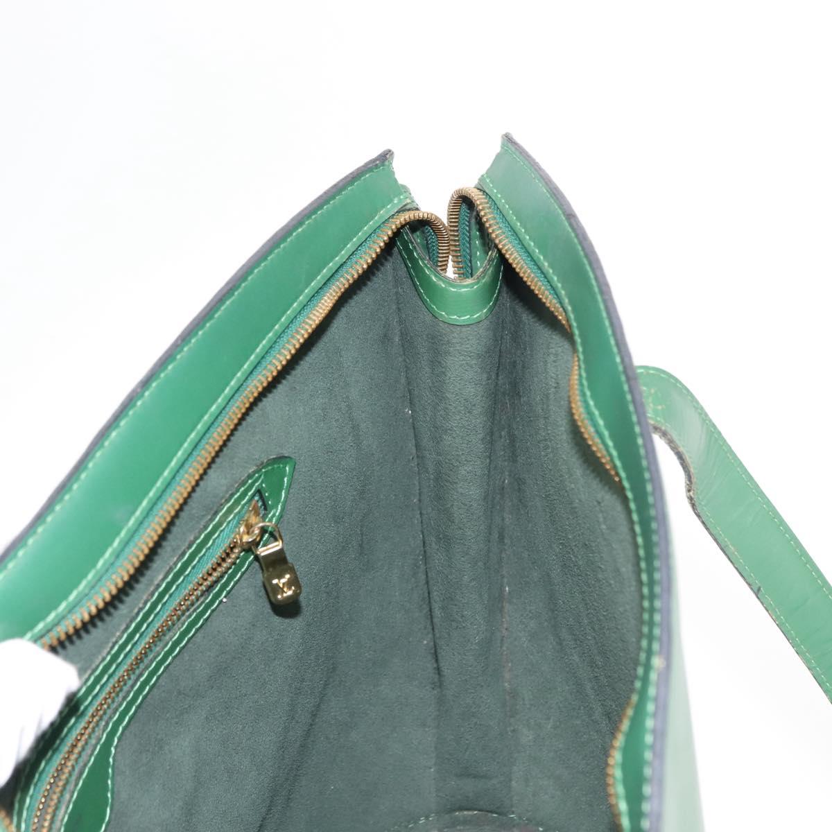 LOUIS VUITTON Epi Saint Jacques Shopping Shoulder Bag Green M52264 Auth 147345