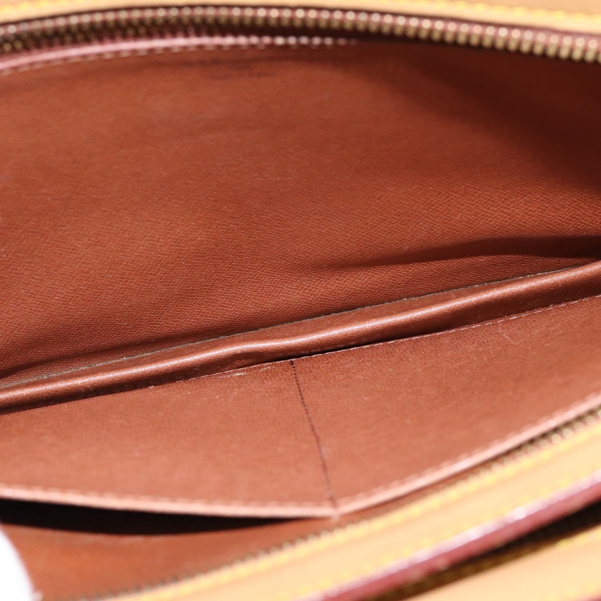 LOUIS VUITTON Epi Angian Shoulder Bag Beige M52116 LV Auth 147346