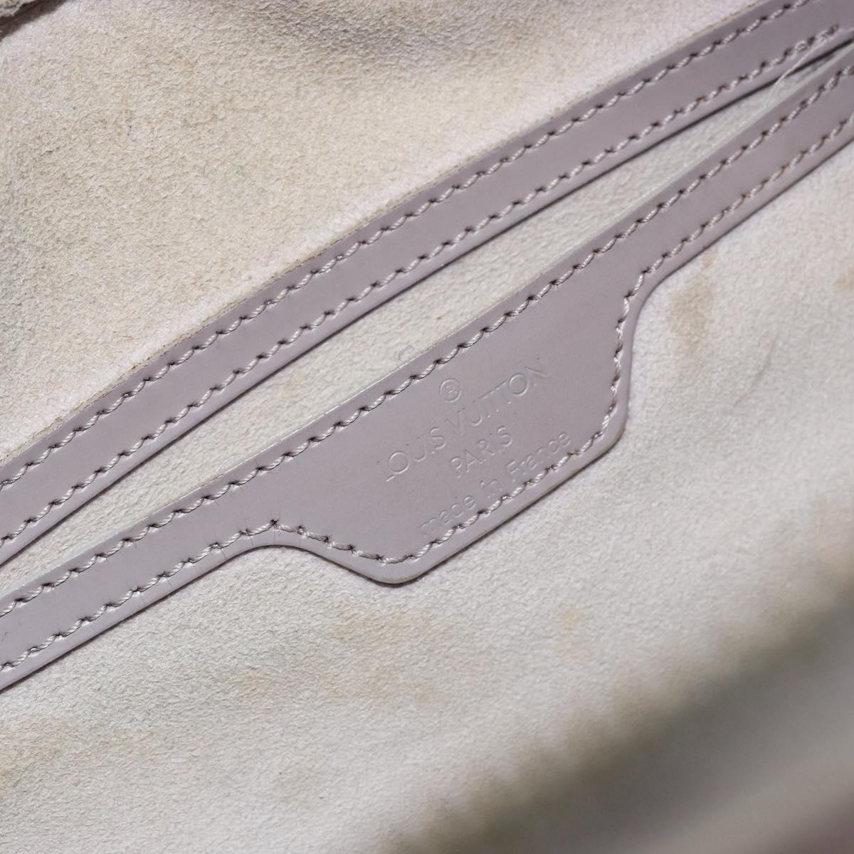 LOUIS VUITTON Epi Soufflot Hand Bag Lilac M5222B LV Auth 147349