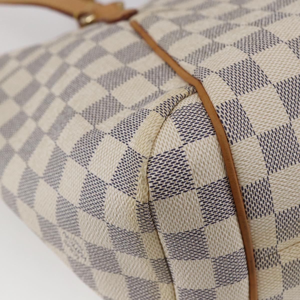 LOUIS VUITTON Damier Azur Totally PM Tote Bag N41280 LV Auth 147355