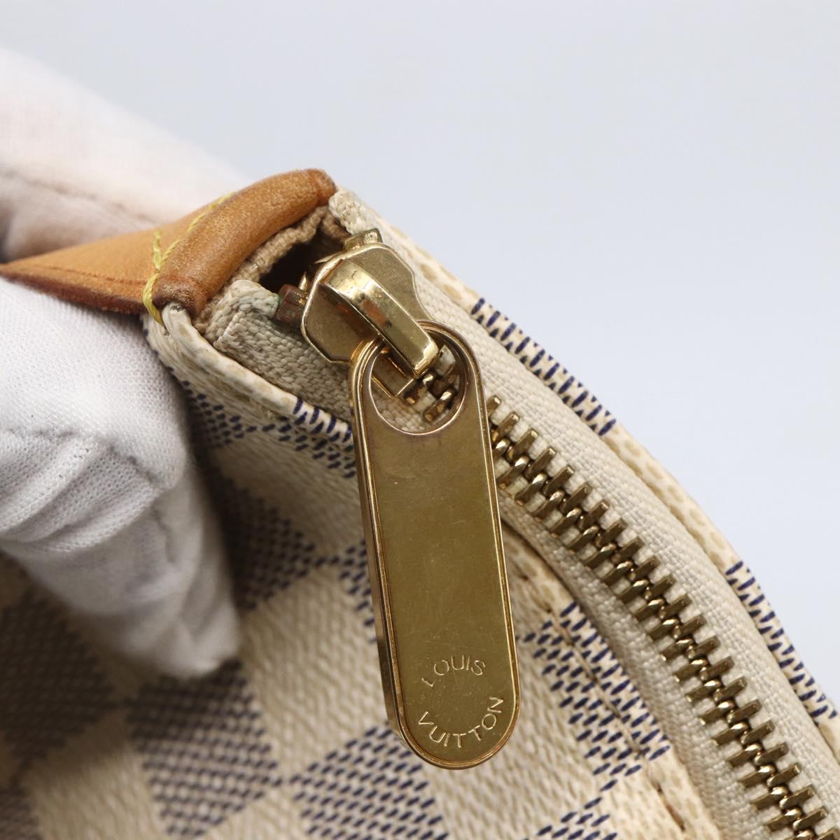 LOUIS VUITTON Damier Azur Totally PM Tote Bag N41280 LV Auth 147355