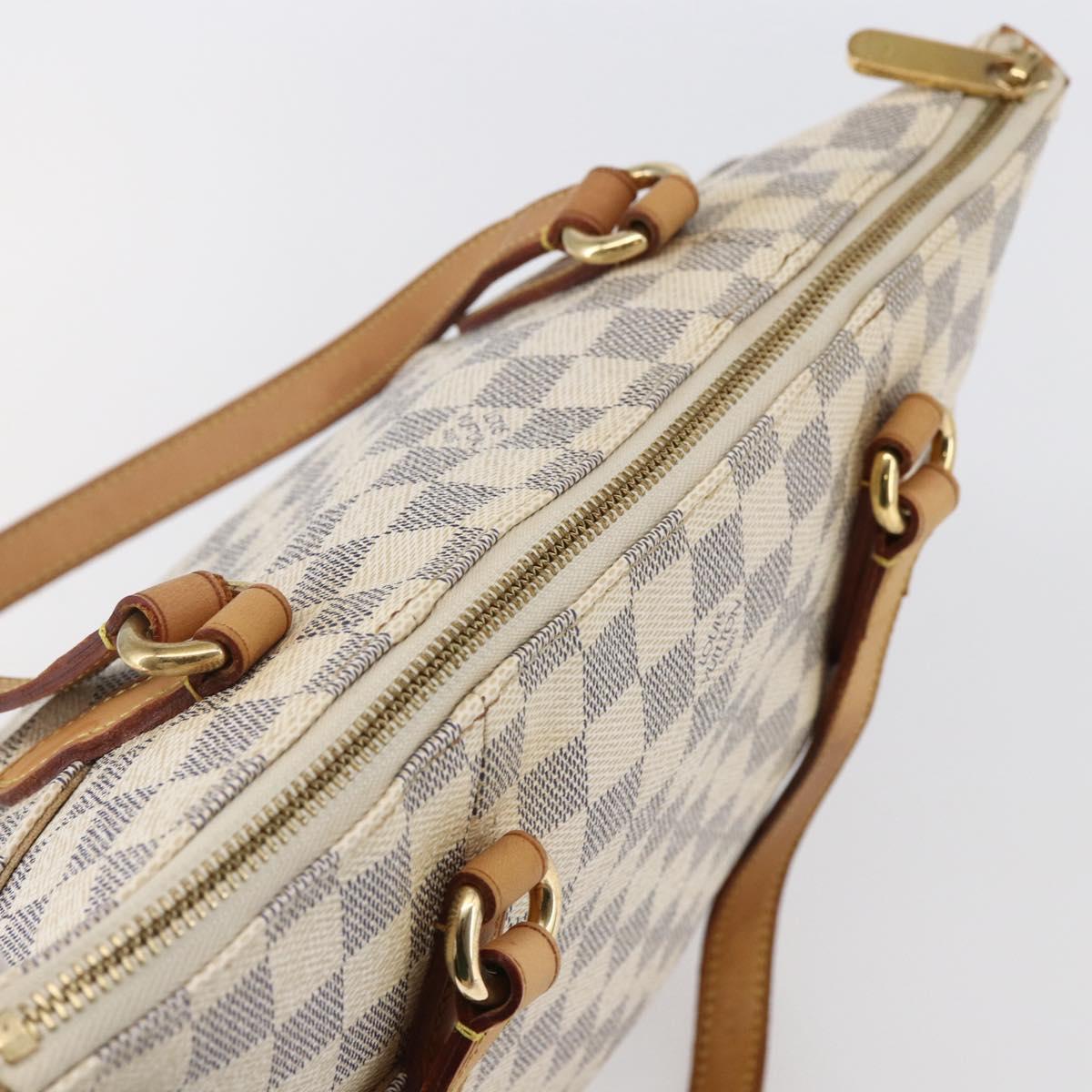 LOUIS VUITTON Damier Azur Totally PM Tote Bag N41280 LV Auth 147355