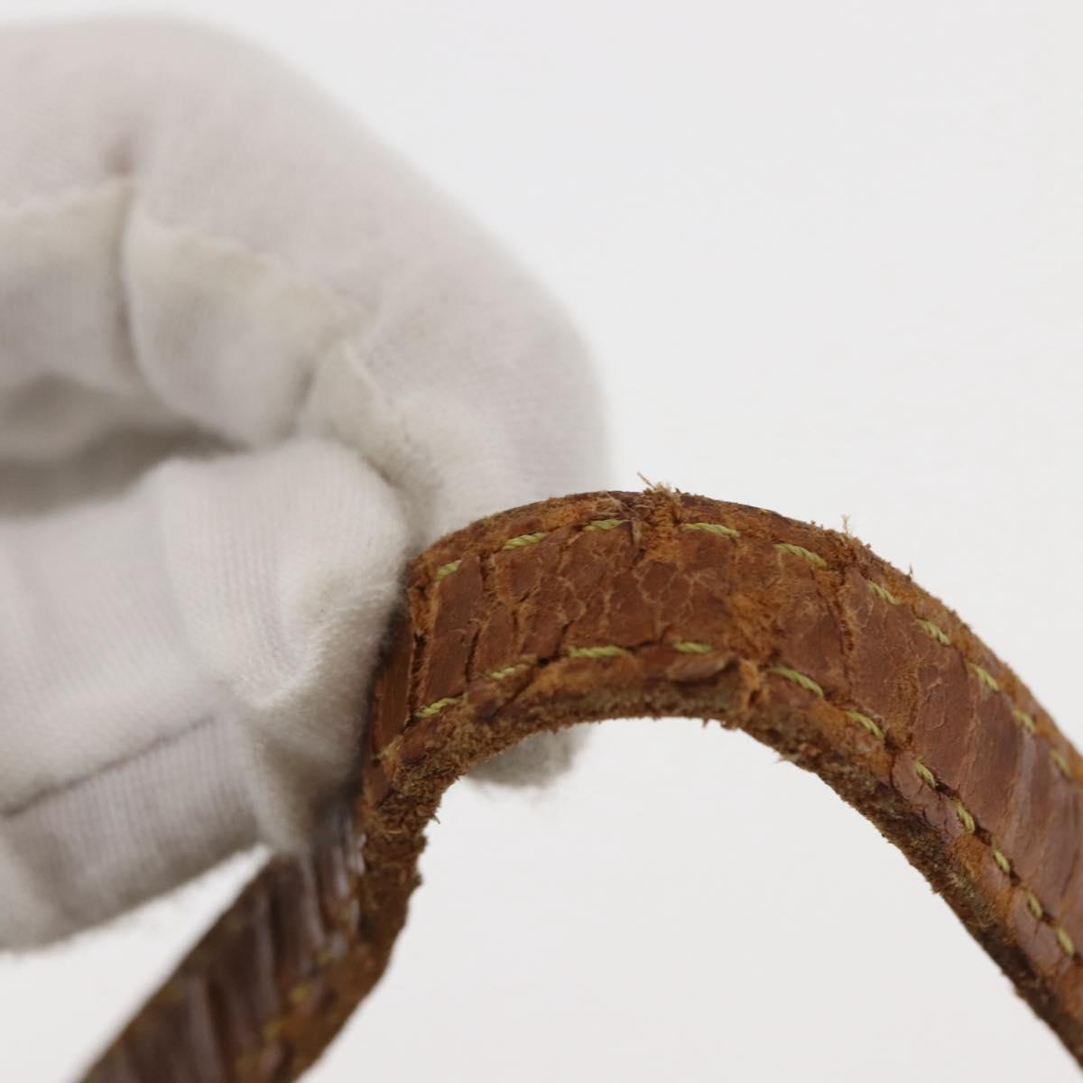 LOUIS VUITTON Monogram Denim Pouch Shoulder Bag Blue M95382 LV Auth 147361