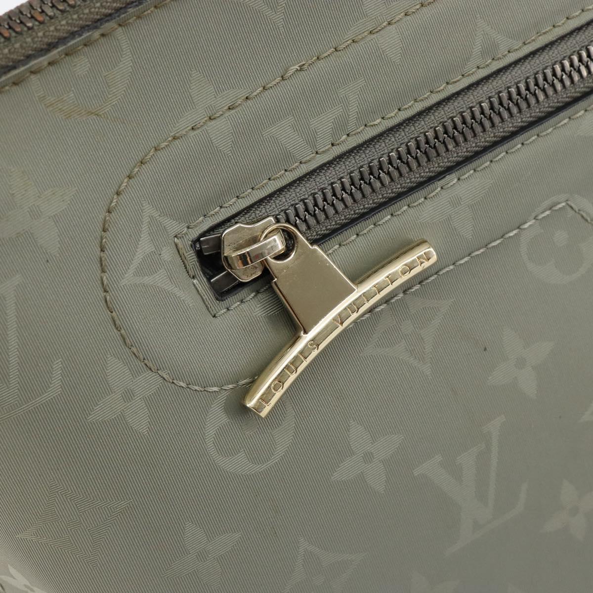 LOUIS VUITTON Monogram titanium Pochette Cosmos Bag Gray M63240 LV Auth 147363