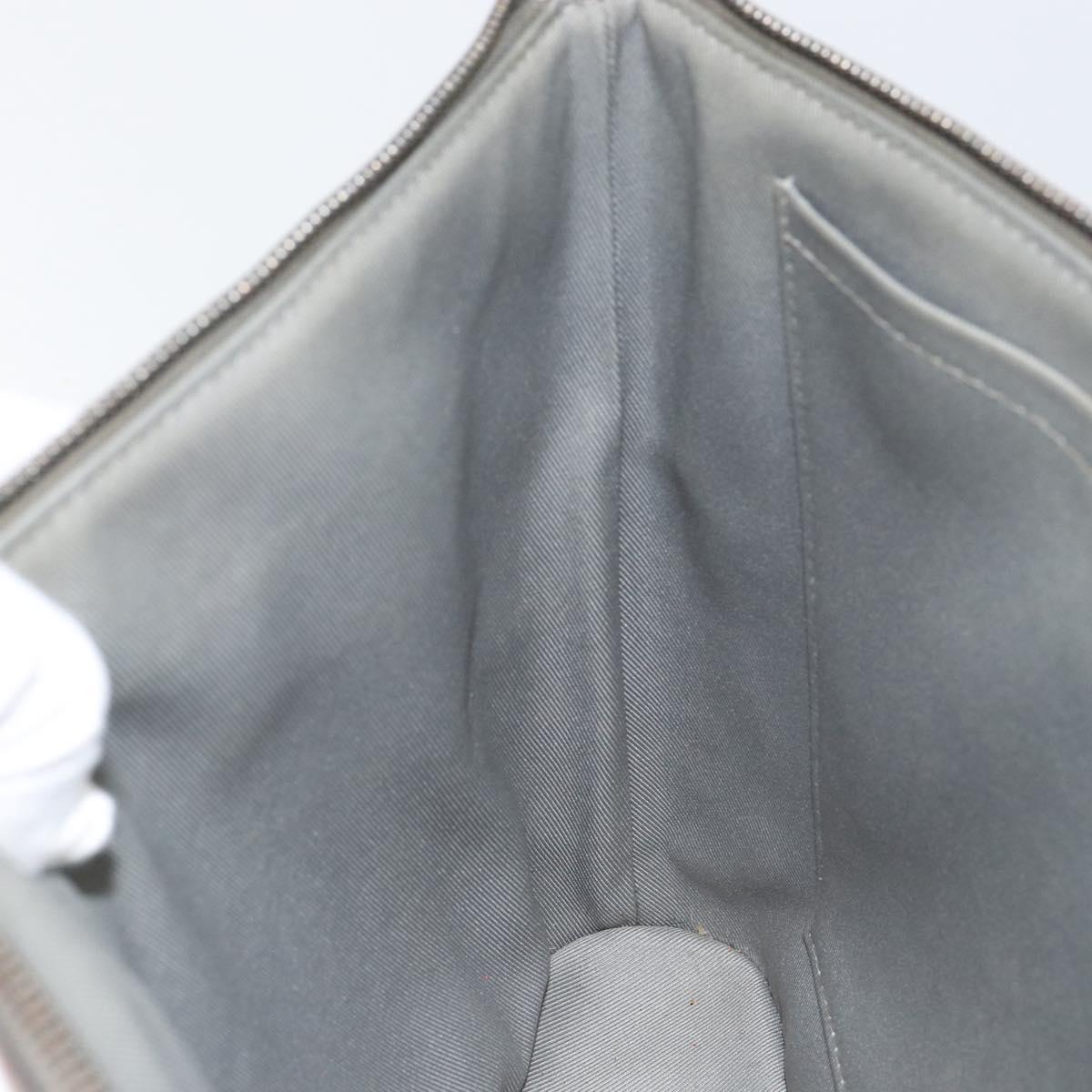 LOUIS VUITTON Monogram titanium Pochette Cosmos Bag Gray M63240 LV Auth 147363