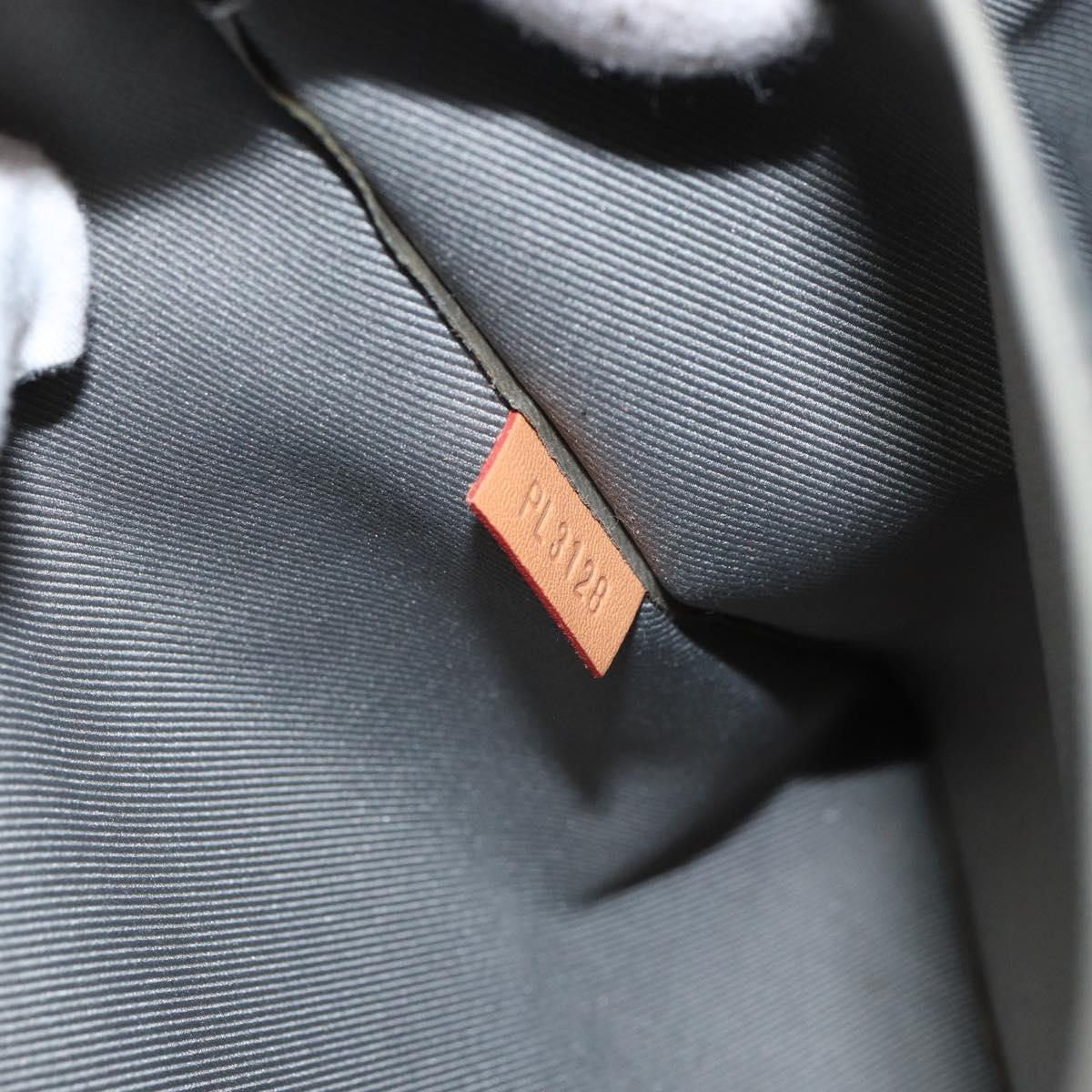 LOUIS VUITTON Monogram titanium Pochette Cosmos Bag Gray M63240 LV Auth 147363