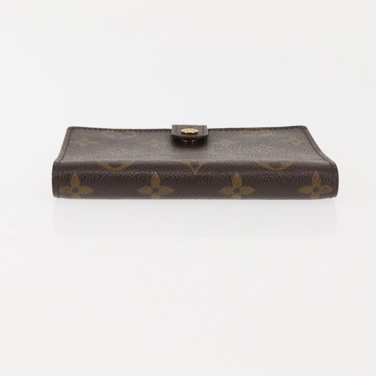 LOUIS VUITTON Monogram Agenda PM Day Planner Cover R20005 LV Auth 147366