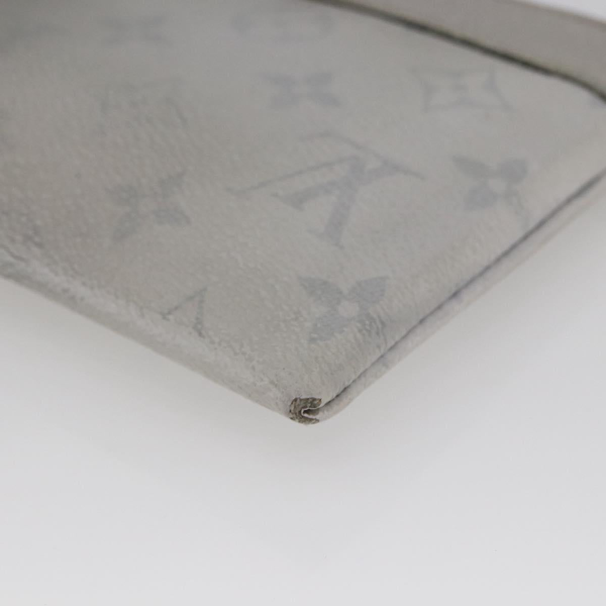 LOUIS VUITTON Monogram Taigarama Pochette Discovery PM Gray M30279 Auth 147372