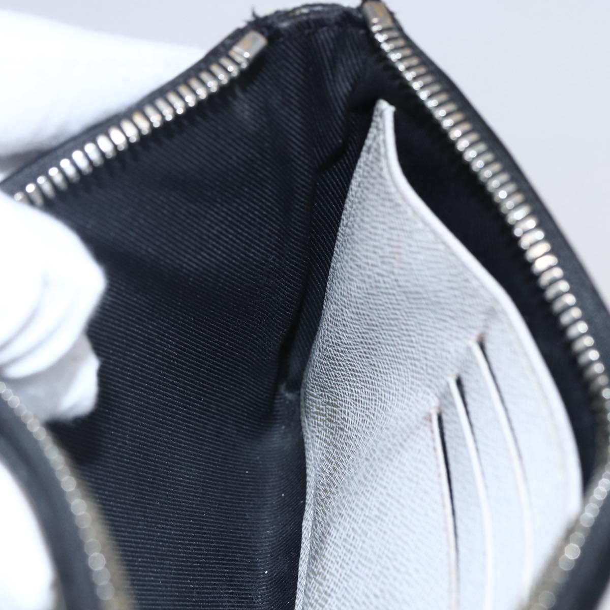 LOUIS VUITTON Monogram Taigarama Pochette Discovery PM Gray M30279 Auth 147372