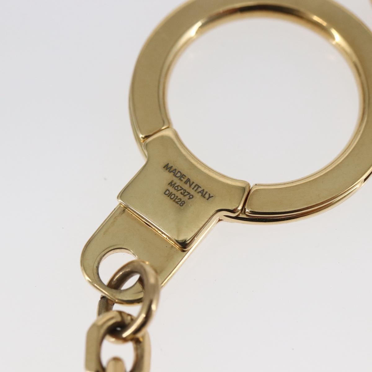 LOUIS VUITTON Chain Caleido V Charm Key Holder metal Gold M67379 LV Auth 147377