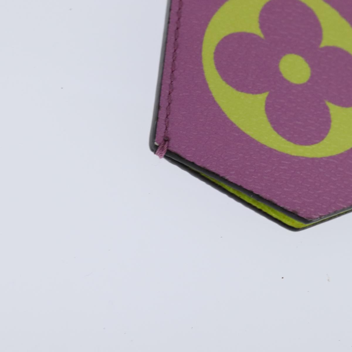 LOUIS VUITTON Monogram Giant Cloche Cles Necklace Purple M67795 LV Auth 147378