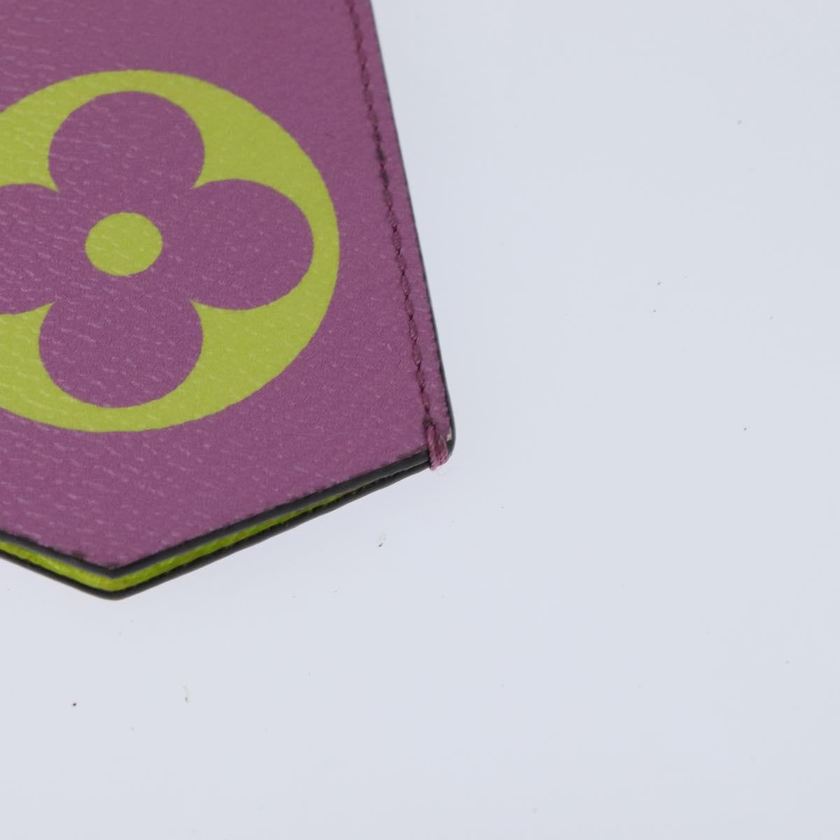 LOUIS VUITTON Monogram Giant Cloche Cles Necklace Purple M67795 LV Auth 147378