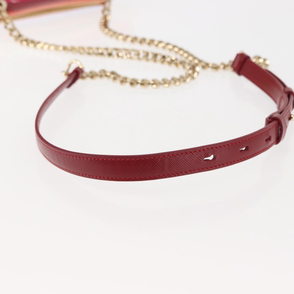 Salvatore Ferragamo Vala Shoulder Bag Leather Multicolor Gold Auth 147386