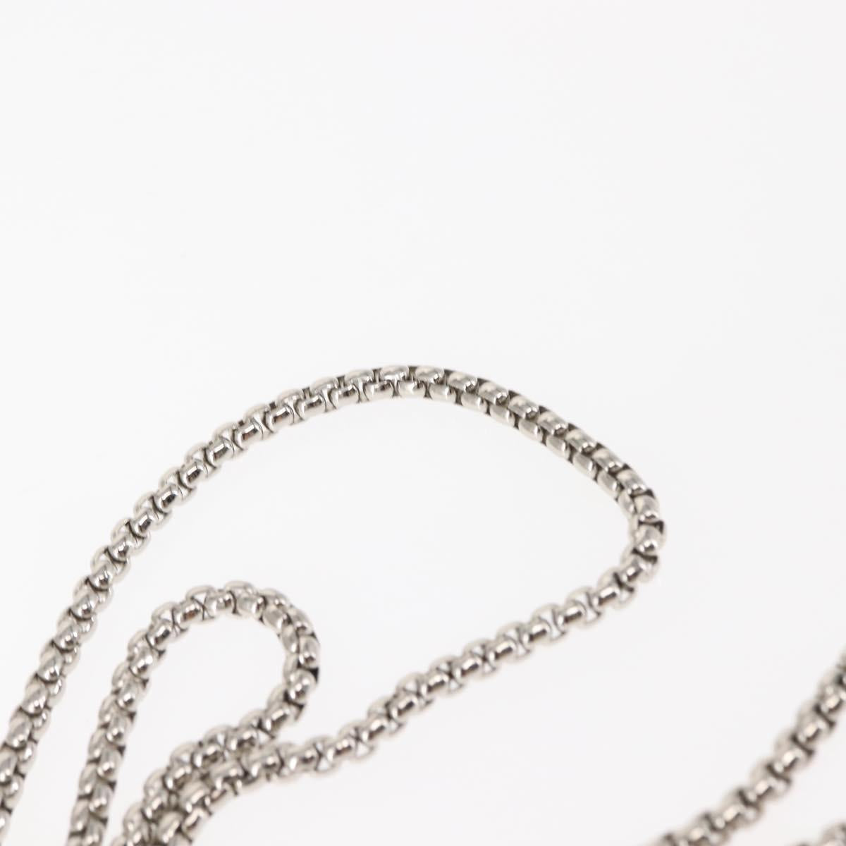 Jimmy Choo Hand Bag Enamel 2way Silver Auth 147418