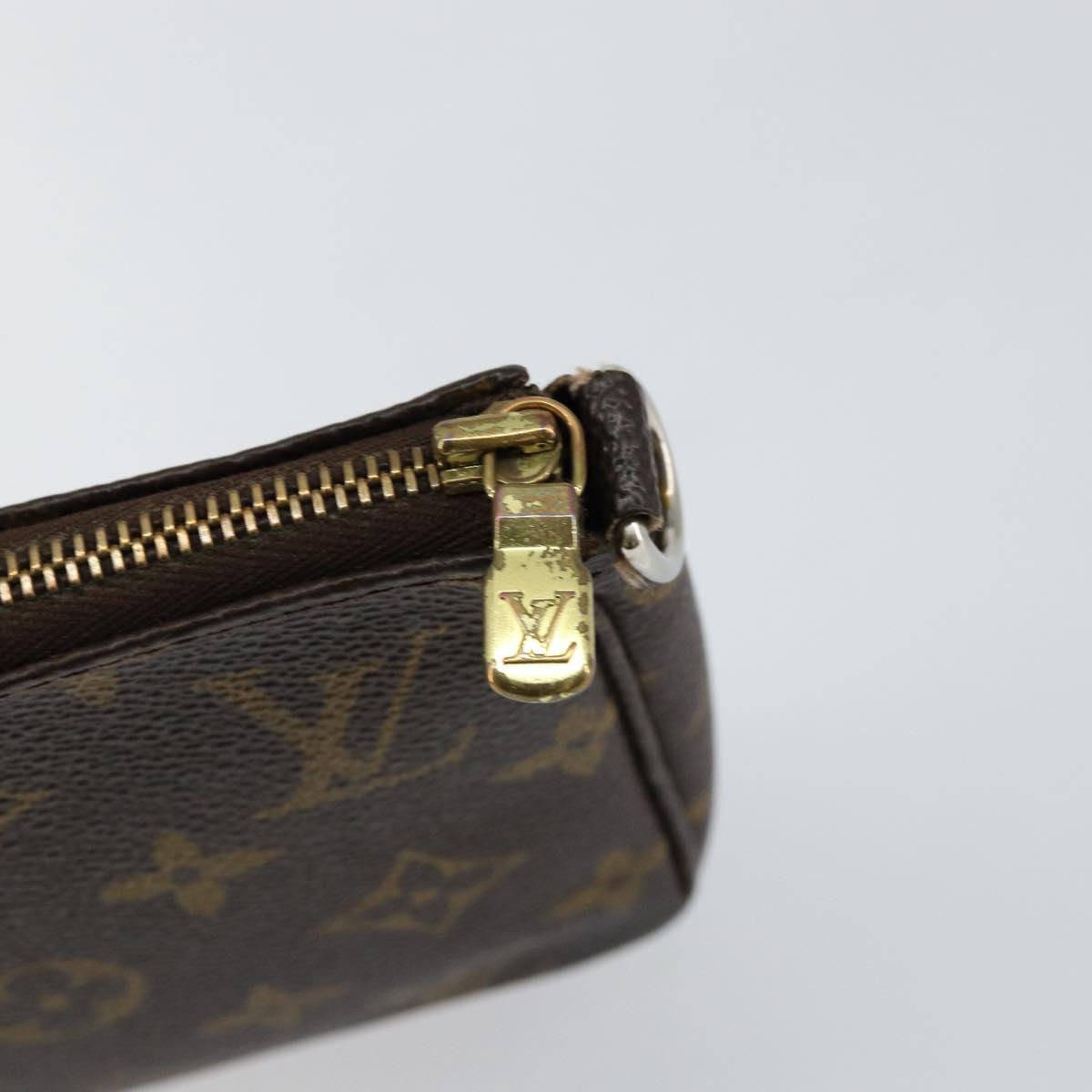 LOUIS VUITTON Monogram Pochette Accessoires Pouch M51980 LV Auth 147426
