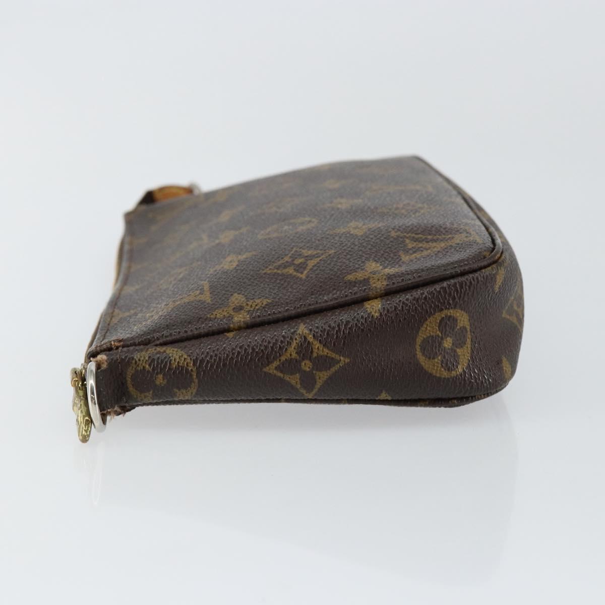 LOUIS VUITTON Monogram Pochette Accessoires Pouch M51980 LV Auth 147426