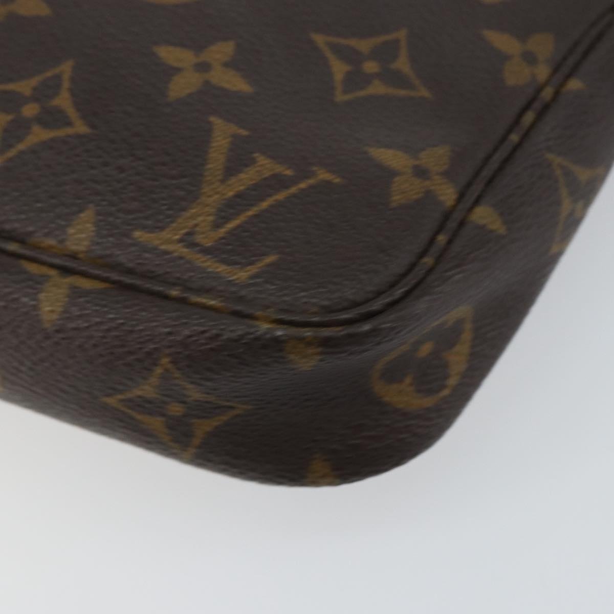 LOUIS VUITTON Monogram Pochette Accessoires Pouch M51980 LV Auth 147429