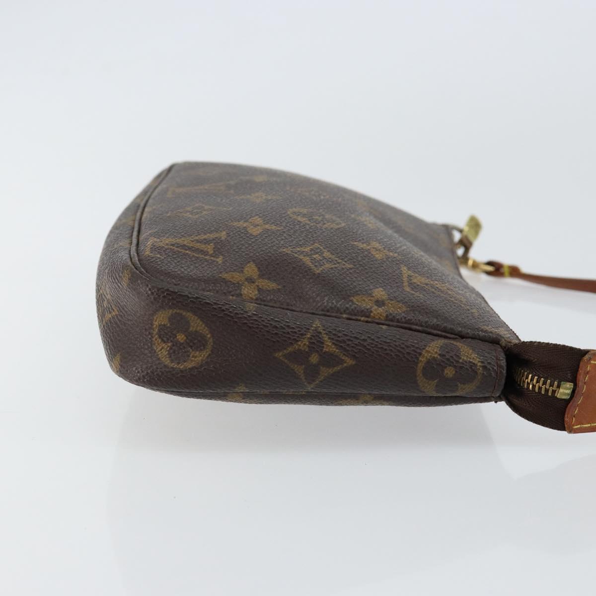 LOUIS VUITTON Monogram Pochette Accessoires Pouch M51980 LV Auth 147429