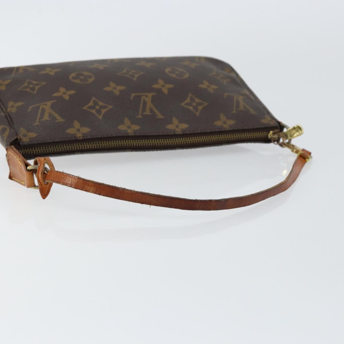 LOUIS VUITTON Monogram Pochette Accessoires Pouch M51980 LV Auth 147429