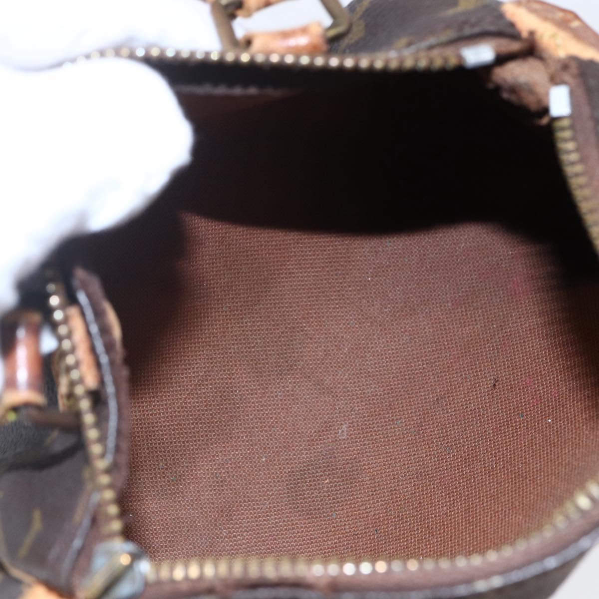 LOUIS VUITTON Monogram Mini Speedy Hand Bag M41534 LV Auth 147431