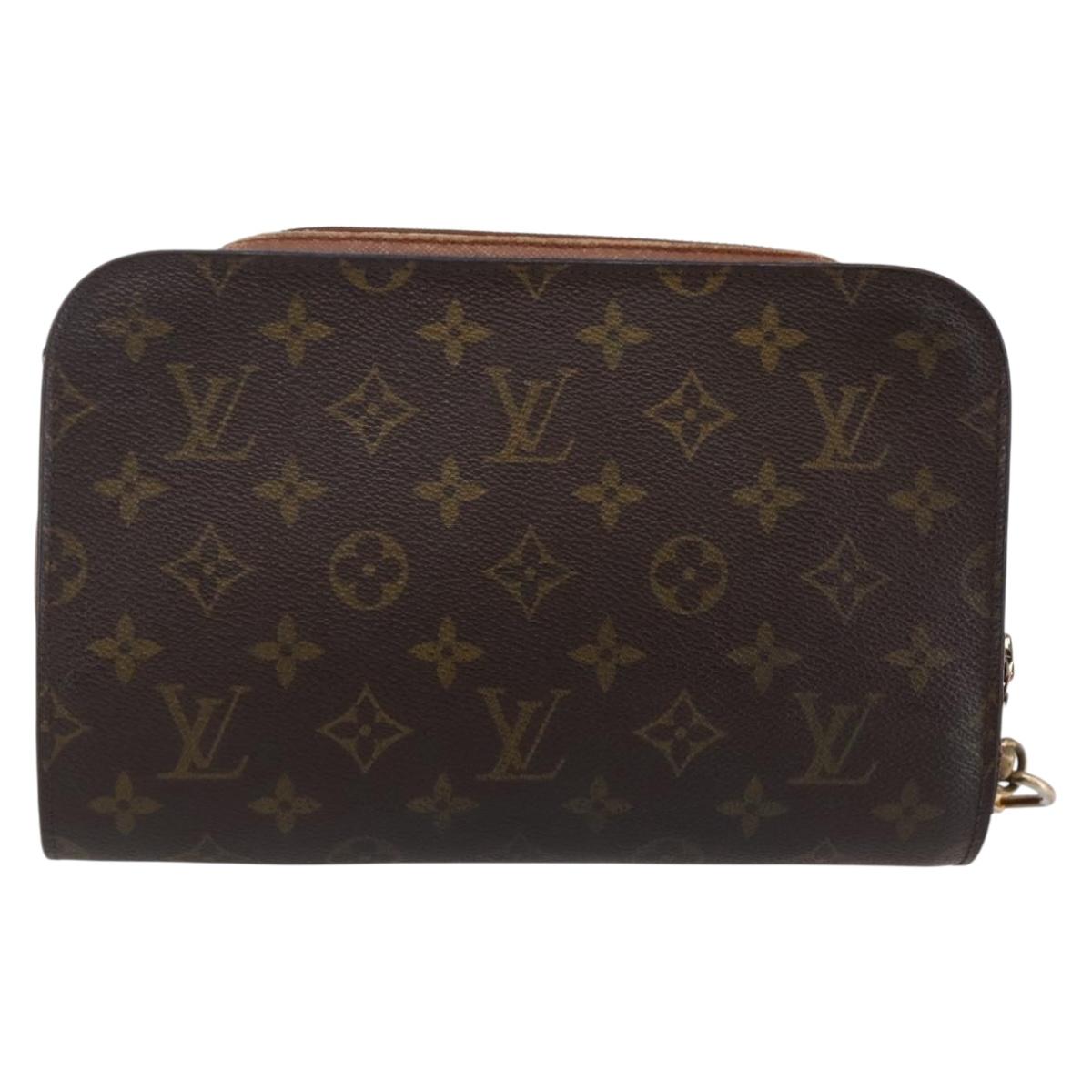 LOUIS VUITTON Monogram Orsay Clutch Bag M51790 LV Auth 147436