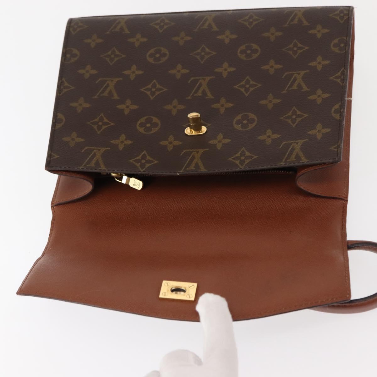 LOUIS VUITTON Monogram Malesherbes Hand Bag M51379 LV Auth 147441