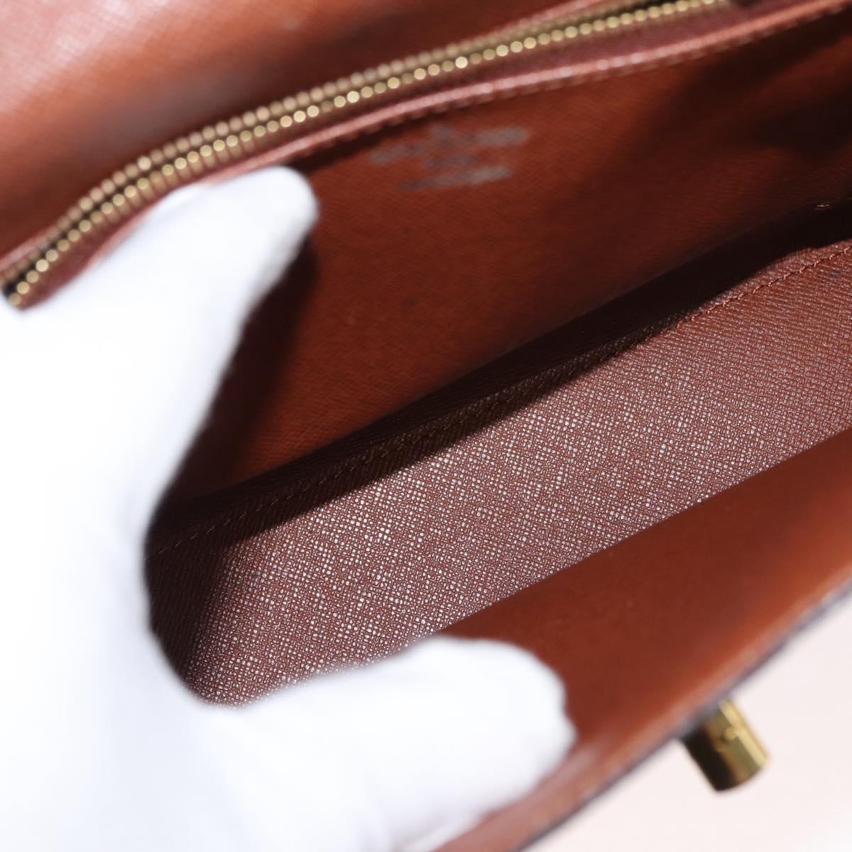 LOUIS VUITTON Monogram Malesherbes Hand Bag M51379 LV Auth 147441