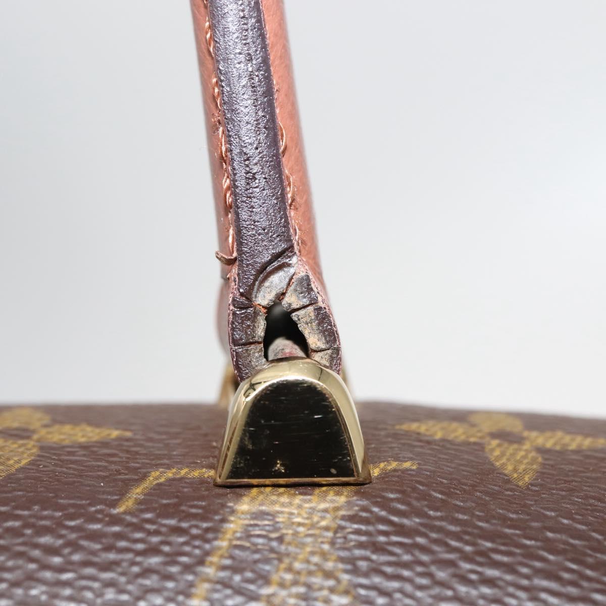 LOUIS VUITTON Monogram Malesherbes Hand Bag M51379 LV Auth 147441