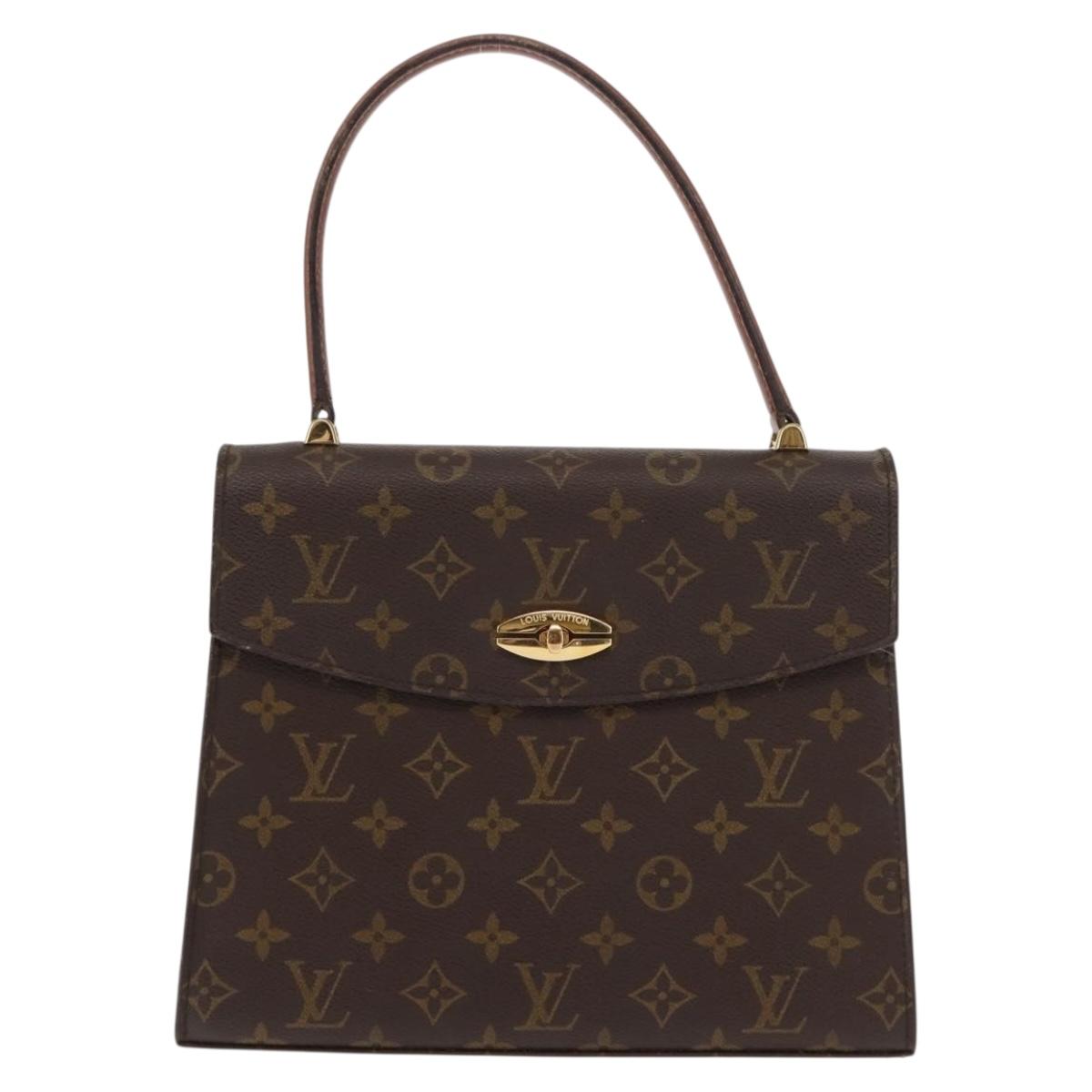 LOUIS VUITTON Monogram Malesherbes Hand Bag M51379 LV Auth 147441