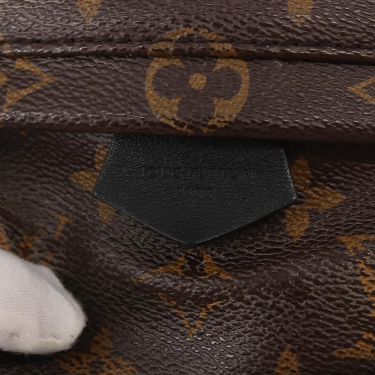LOUIS VUITTON Monogram Palm Springs MINI Backpack M44873 LV Auth 147442