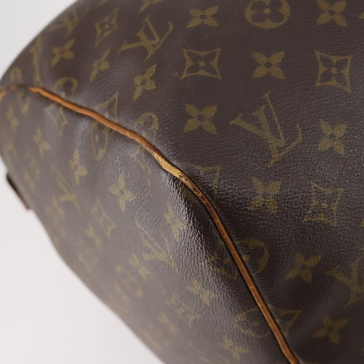 LOUIS VUITTON Monogram Keepall 55 Boston Bag M41424 LV Auth 147452