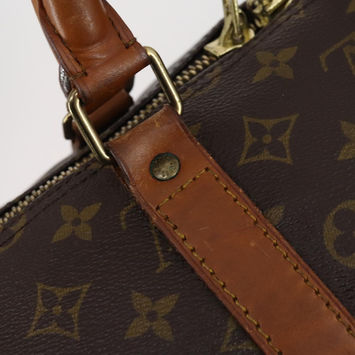LOUIS VUITTON Monogram Keepall 55 Boston Bag M41424 LV Auth 147452