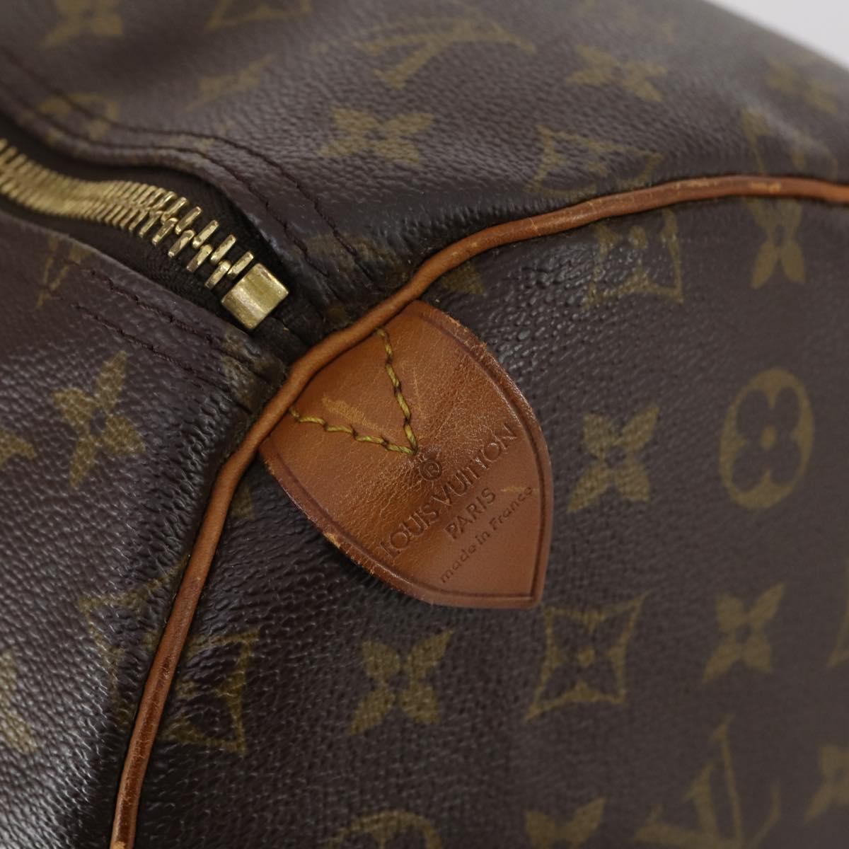 LOUIS VUITTON Monogram Keepall 55 Boston Bag M41424 LV Auth 147452