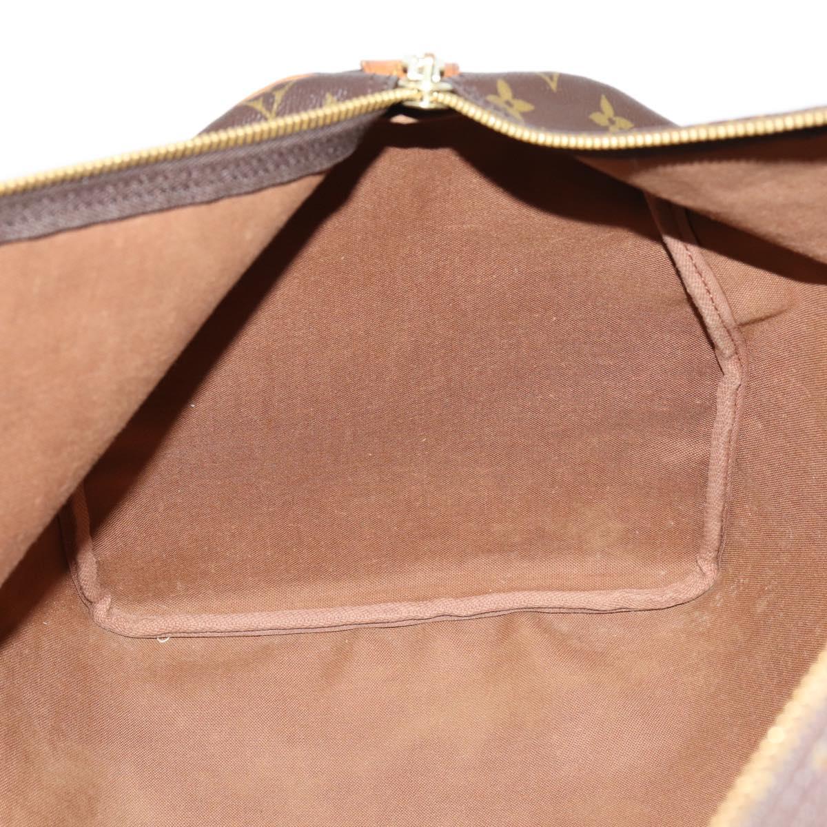 LOUIS VUITTON Monogram Keepall 55 Boston Bag M41424 LV Auth 147452