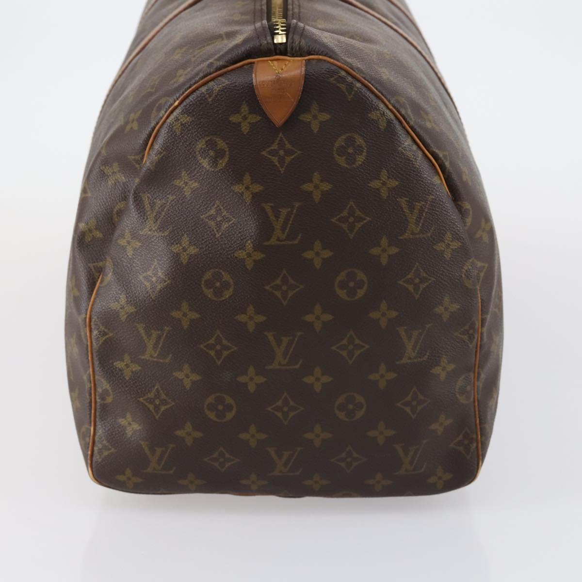 LOUIS VUITTON Monogram Keepall 55 Boston Bag M41424 LV Auth 147452