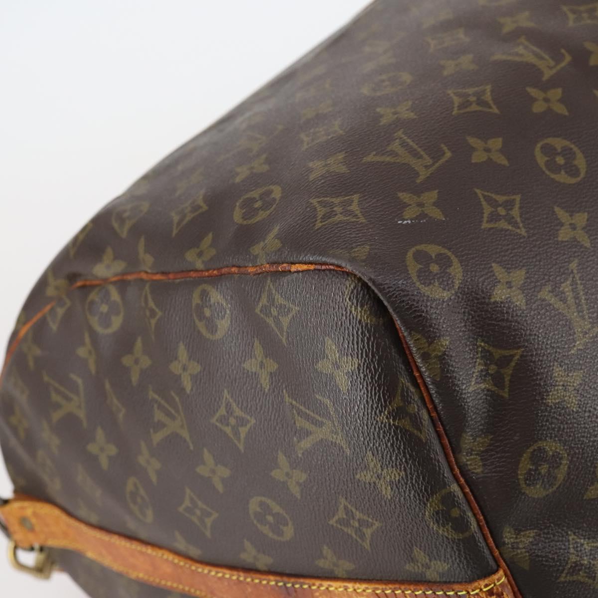 LOUIS VUITTON Monogram Keepall Bandouliere 60 Boston Bag M41412 LV Auth 147453