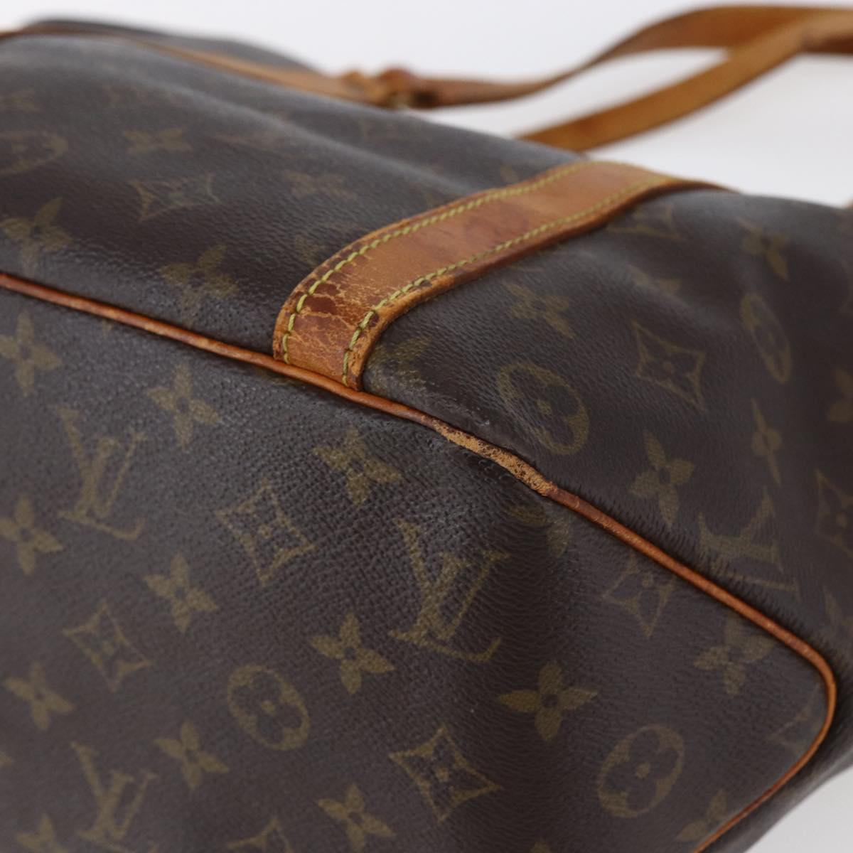 LOUIS VUITTON Monogram Sac Shopping Tote Bag M51108 LV Auth 147454