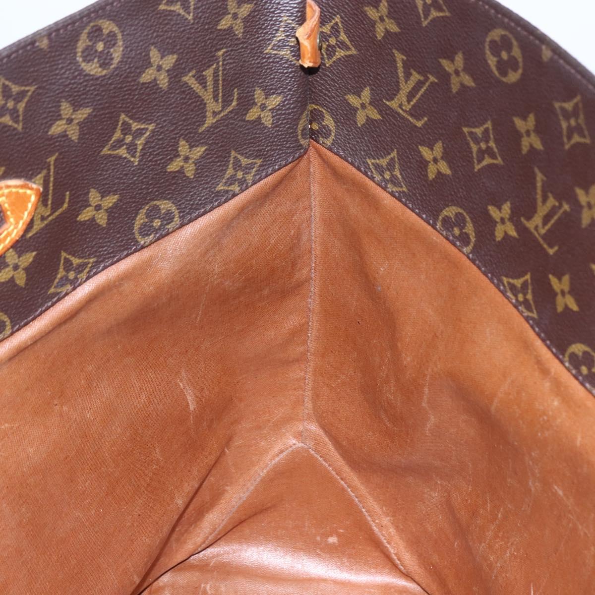 LOUIS VUITTON Monogram Sac Shopping Tote Bag M51108 LV Auth 147454
