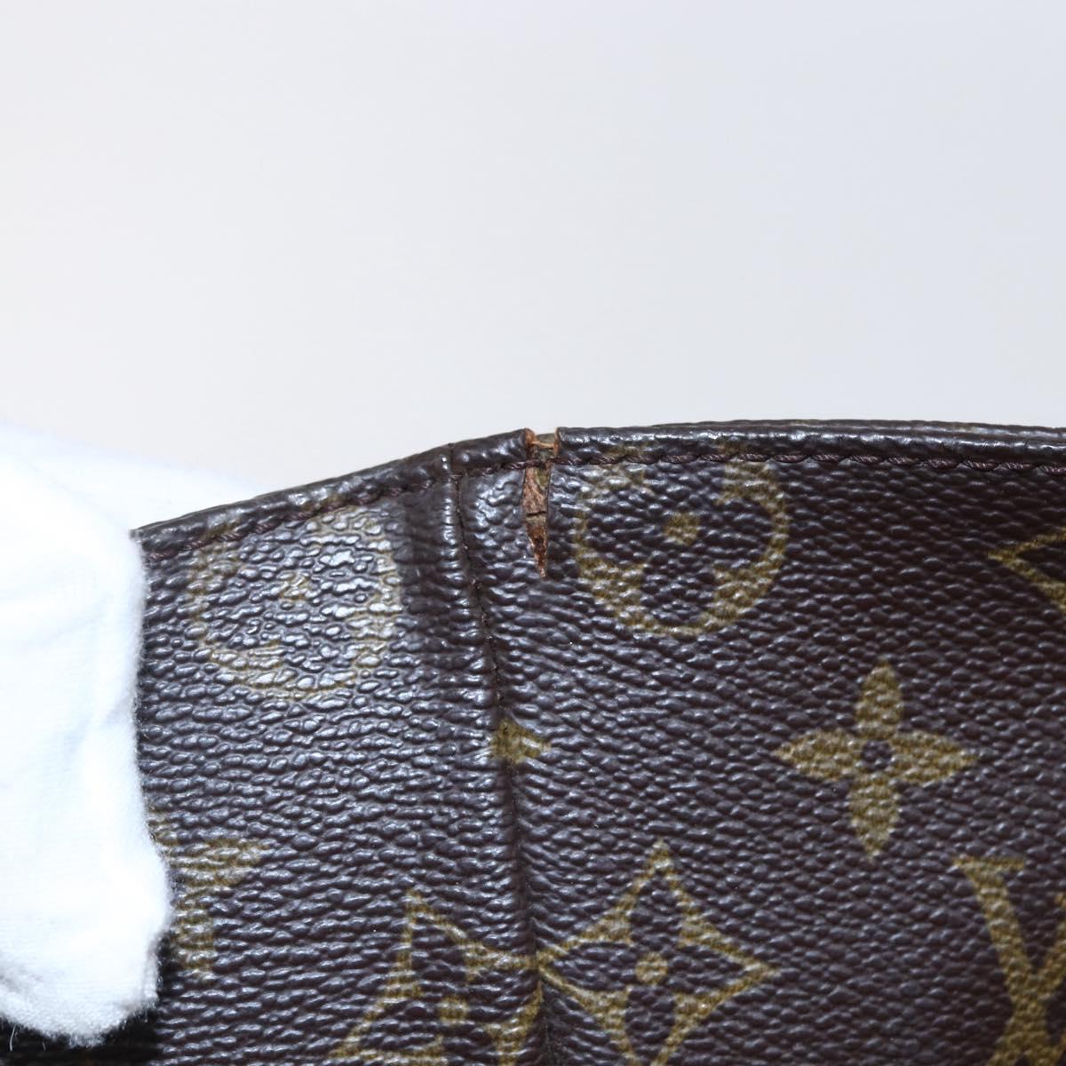 LOUIS VUITTON Monogram Sac Shopping Tote Bag M51108 LV Auth 147454