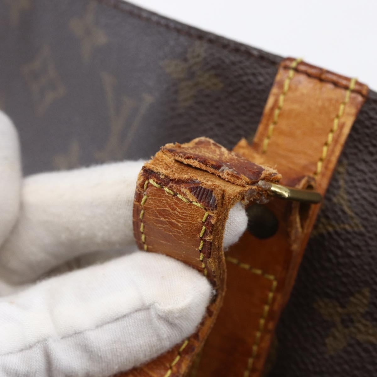 LOUIS VUITTON Monogram Sac Shopping Tote Bag M51108 LV Auth 147454