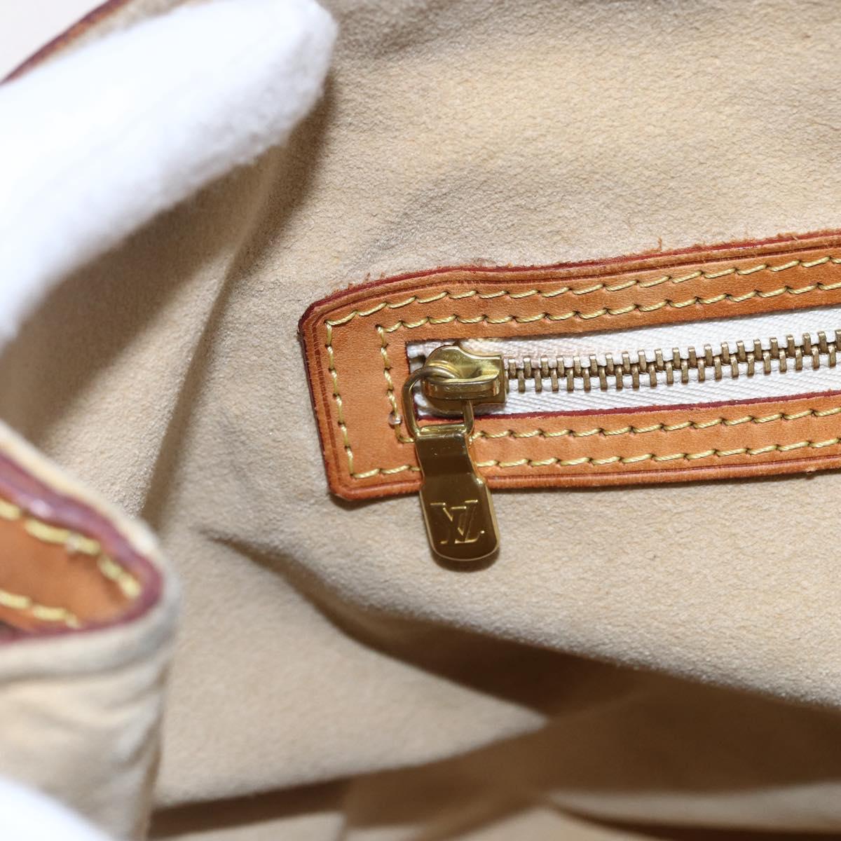 LOUIS VUITTON Damier Azur Hampstead PM Tote Bag N51207 LV Auth 147458