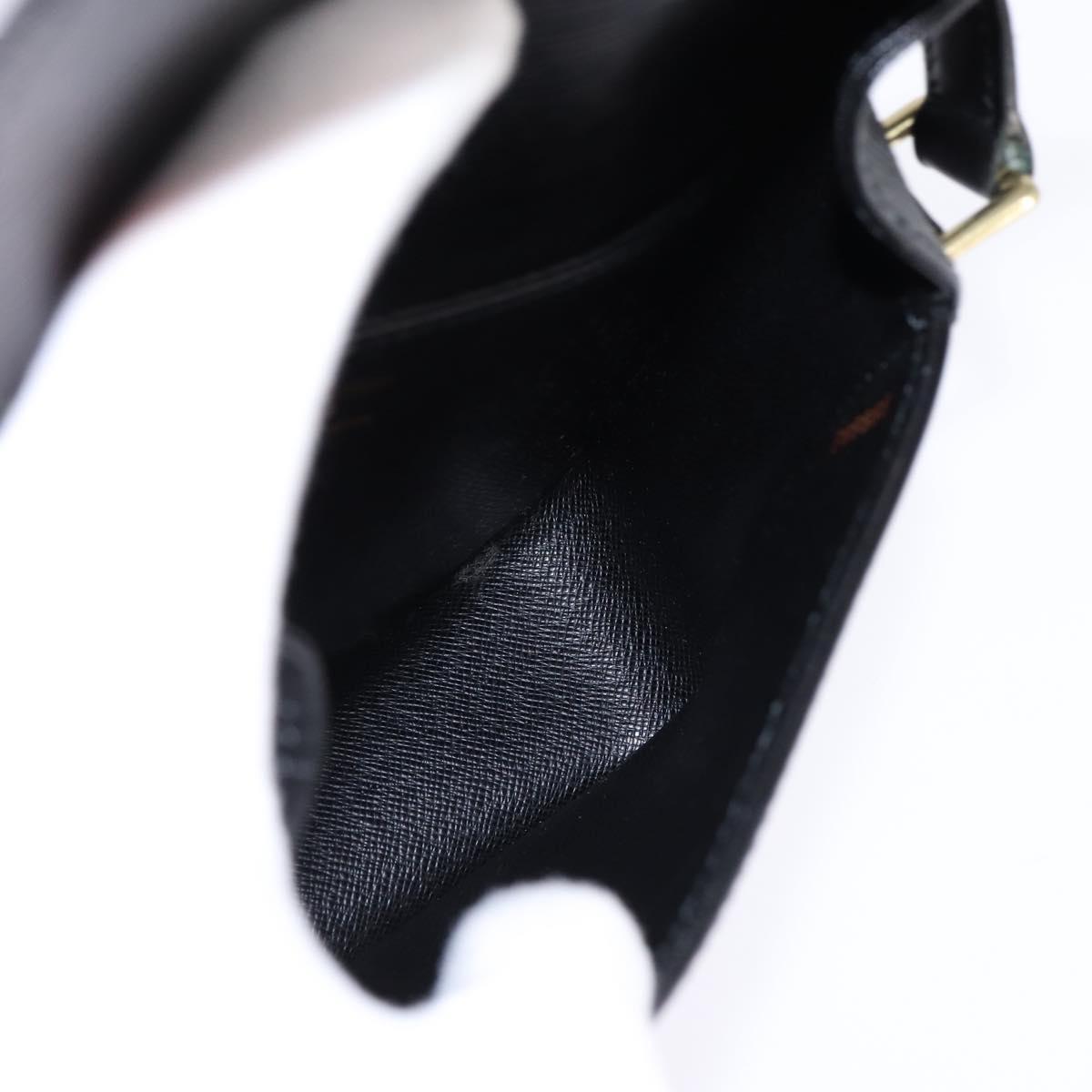 LOUIS VUITTON Epi Saint Cloud PM Shoulder Bag Black M52212 LV Auth 147467