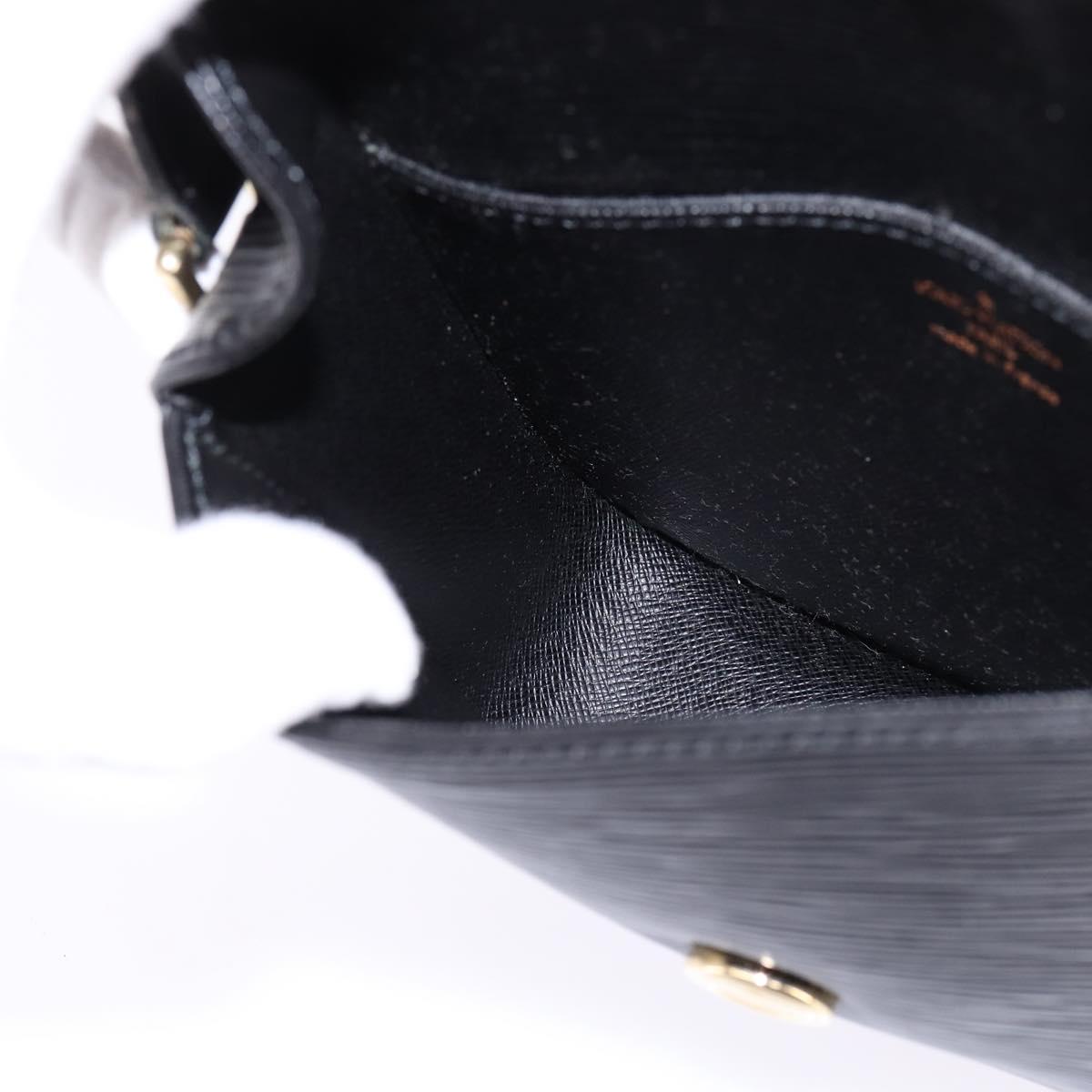 LOUIS VUITTON Epi Saint Cloud PM Shoulder Bag Black M52212 LV Auth 147467